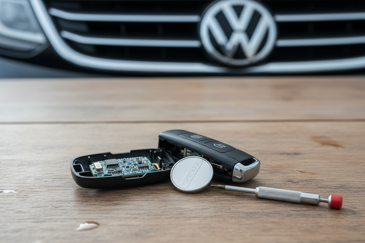 Skift Batteri i Din VW Nøgle: En Guide